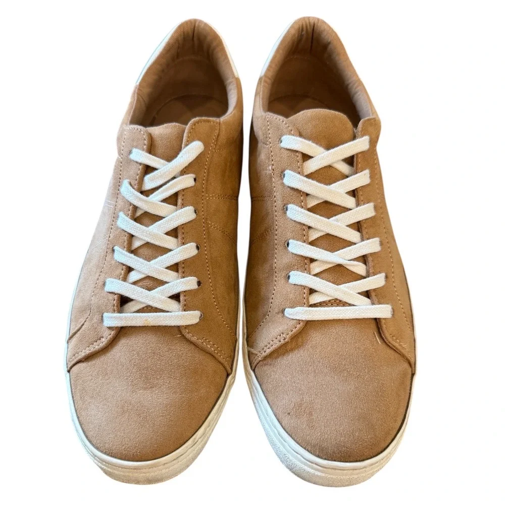 Old Navy Men's Court Sneakers Brown Suede 1994‎ Heel Size 10